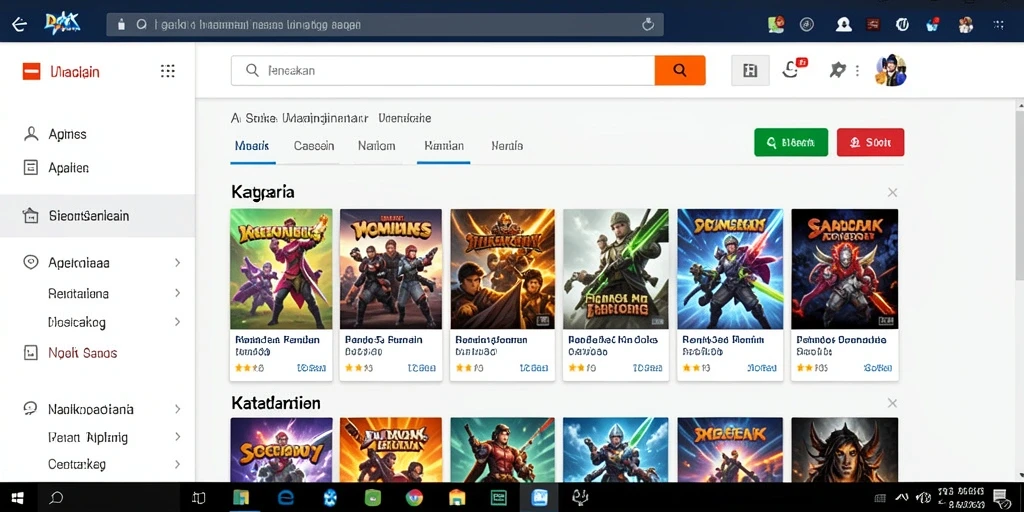 Tantangan seru yang membutuhkan strategi bermain.