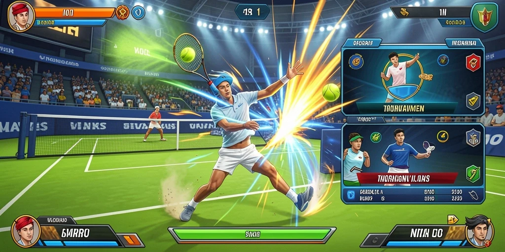 Sistem reward yang memotivasi player untuk terus bermain.