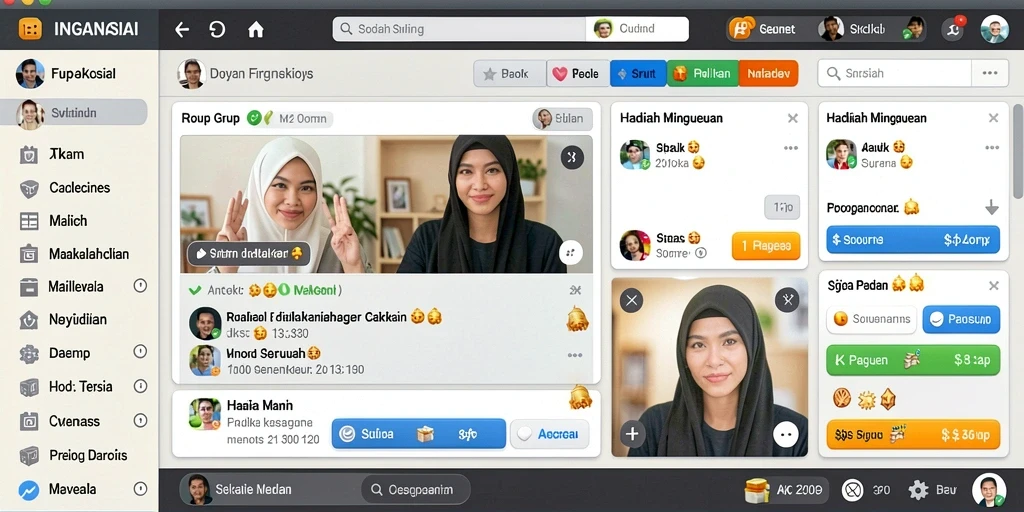 Mode permainan multiplayer yang penuh kompetisi dan kesenangan.