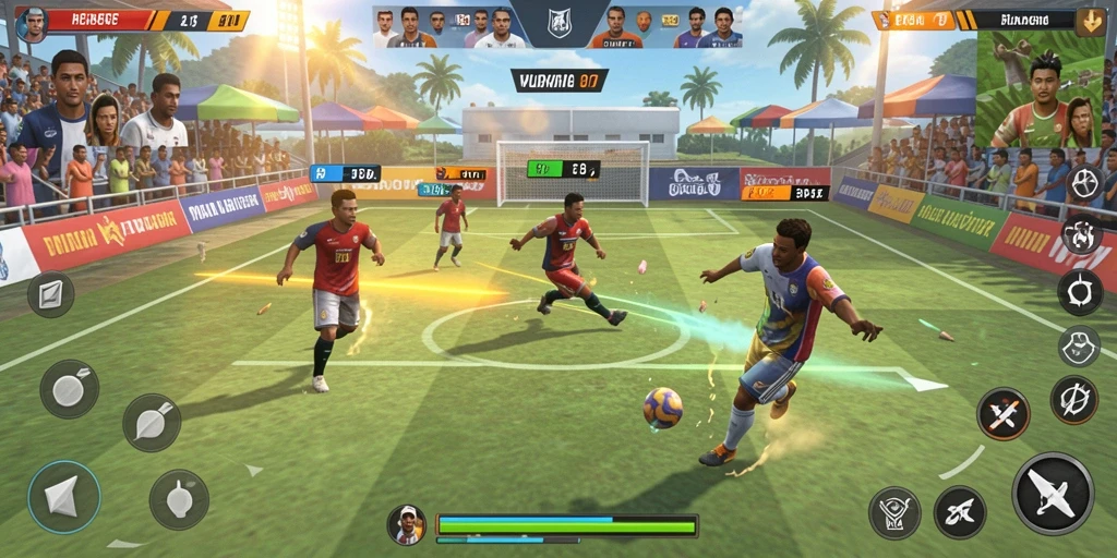Mode multiplayer yang seru dan kompetitif.