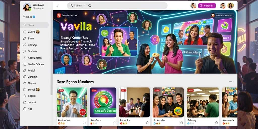 Fitur bonus dan promosi menarik untuk pengguna.